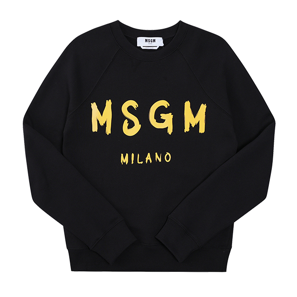 MSGM 3242MDM513 227299 99 밀라노 로고 스웻 스웨트셔츠 여성 맨투맨 트랜드메카